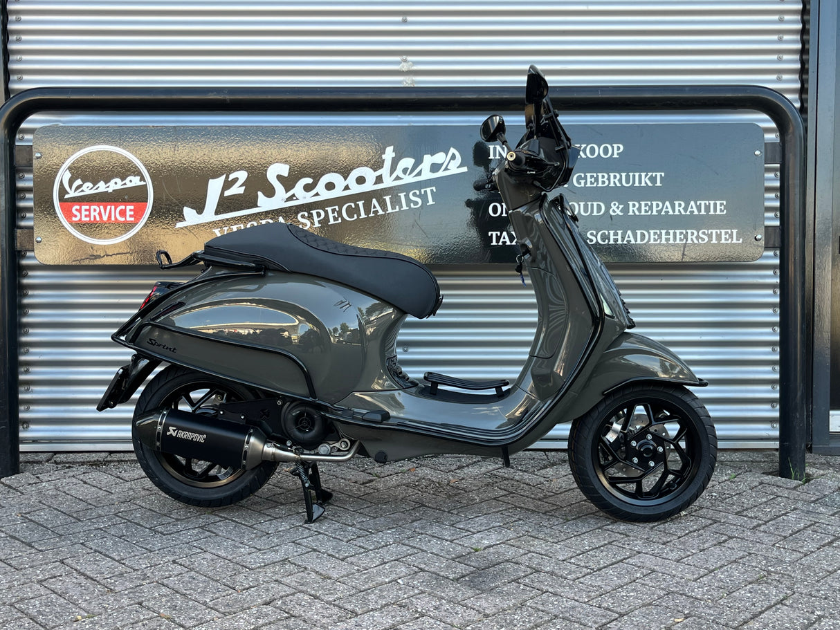 Vespa Sprint Lambo Grey Brom 2025 Nieuw 0 km Akra Full Optio