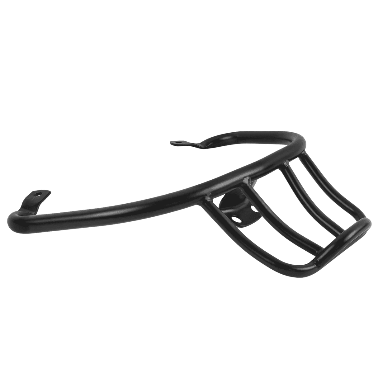 Vespa Sprint, Primavera Retro Indo style achterdrager mat zwart.