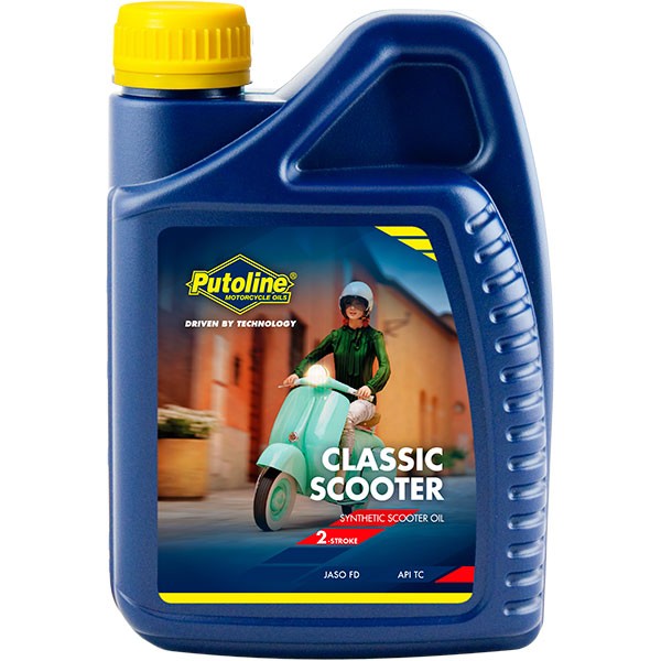 2 takt olie Putoline classic scooter 1L fles 74100