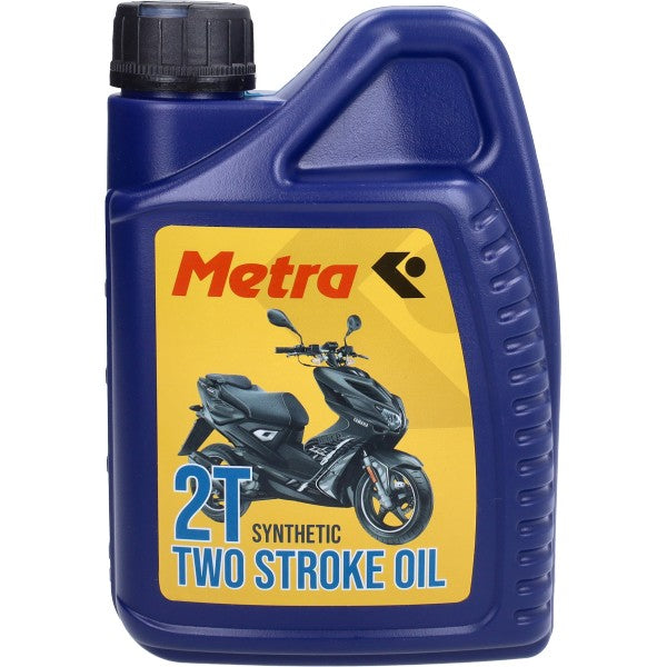 2 takt olie Metrakit half synth 1L fles
