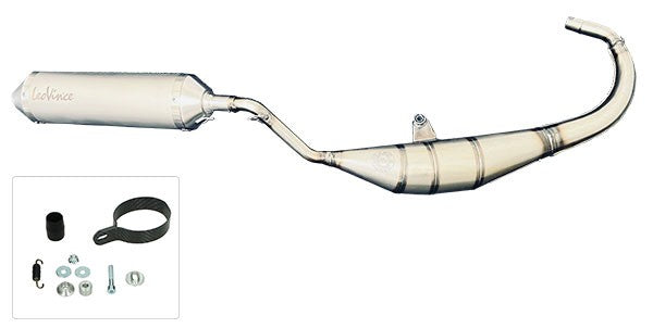 Uitlaat Leovince + Yamaha Tzr 3282 aluminium nademper