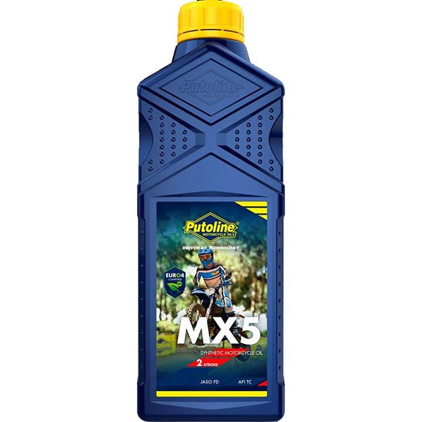 2 takt olie putoline synthetisch MX 5 1L fles 70272