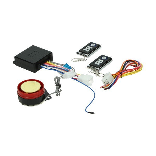 Alarmset universeel 5 standen met afstandsbediening motor / scooter