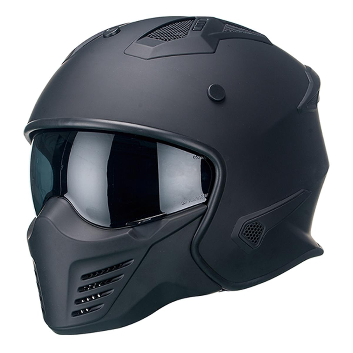 Helm Vito Jet Bruzano jethelm (Valt klein)