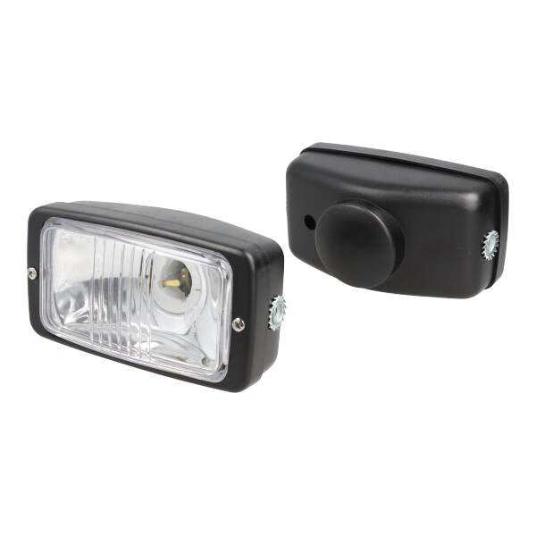koplamp guia rechthoekig made in EU 14cm