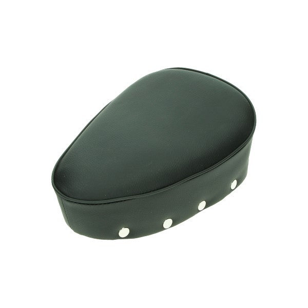 Zadel oldtimer o.a. Puch Condor met nagels aan zijkant