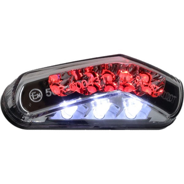 achterlicht DMP led bromfiets scooter 84mm past op universeel