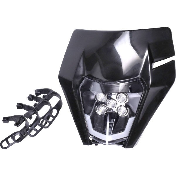 Koplampspoiler led type KTM enduro past op Aprilia Beta Rieju Senda