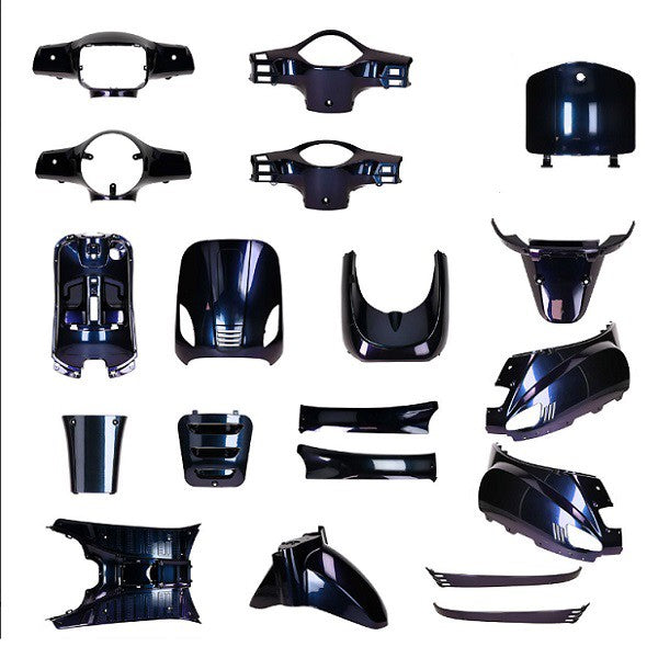 Kappenset 19 delig LA SOURIS VESPELINI, AGM VX50s, BTC Riva Sport, GTS toscana, China