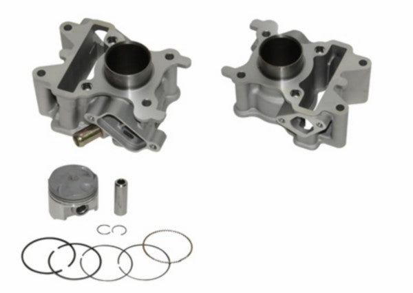 Cilinder DMP + zuiger Lc A kwaliteit 38mm Yamaha Aerox 4takt / Giggle / Neo 4takt