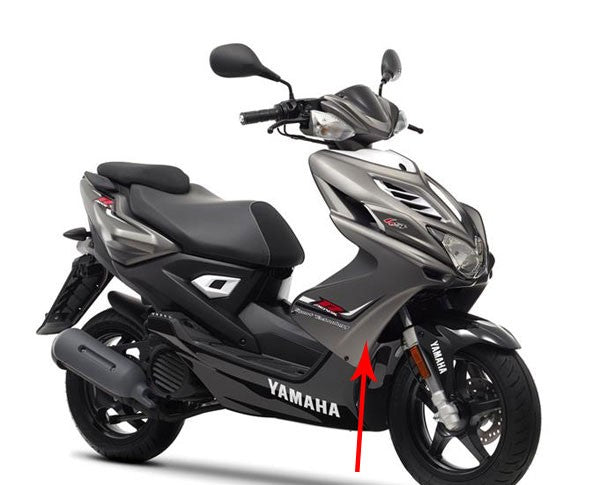 Voorkap onder orgineel mat grijs Yamaha Aerox V.A. 2013
