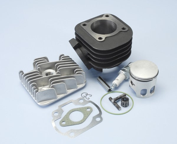 Cilinder met kop Polini racing 47mm Minarelli hor ac 166.0076 r