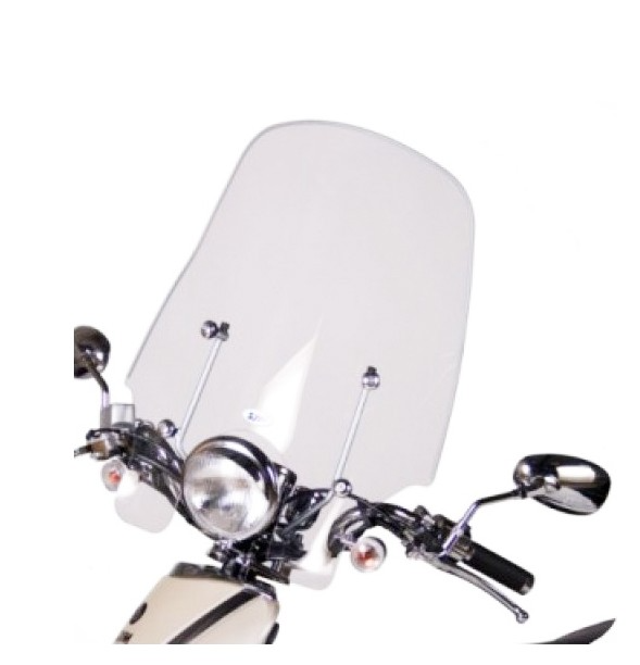 Windscherm hoog helder (transparant) Sym Allo ORIGINEEL