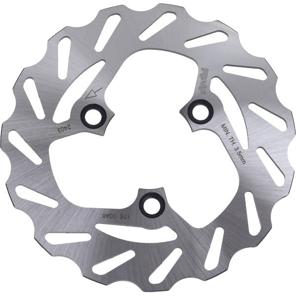 Remschijf Polini wave voor+achter 190mm Yamaha Aerox / Beta / Jog rr, mbk booster, mbk nitro, speedfight / 175.0046