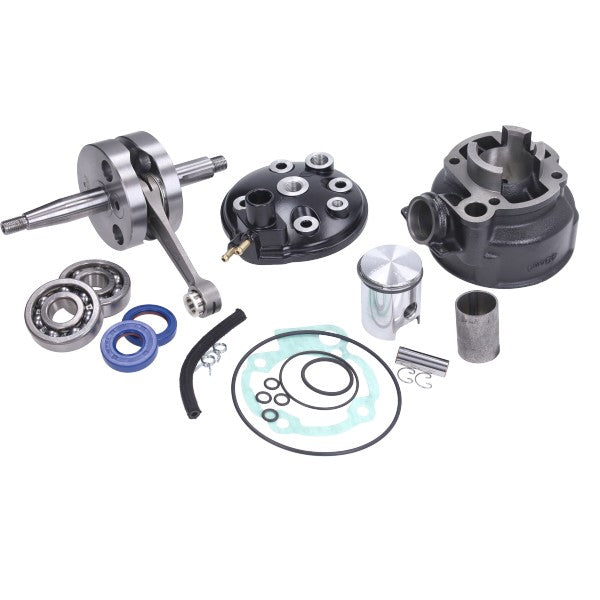 Cilinder met kop Polini + krukas 40.3mm Minarelli Am6 133.1011.1