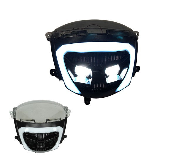 LED koplamp booskijker Piaggio Zip 2000 2005 t/m 2015