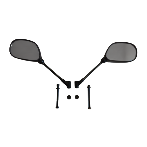 Spiegelset / spiegels zwart Peugeot Kisbee