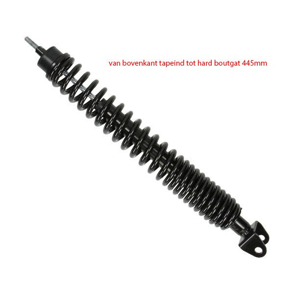 Schokbreker DMP hydraulisch 445mm achter Vespa Primavera / Sprint