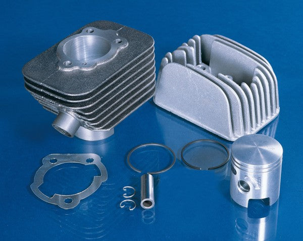 Cilinder met kop Polini racing 43mm p10 Vespa Citta / Si 140.0133 10r