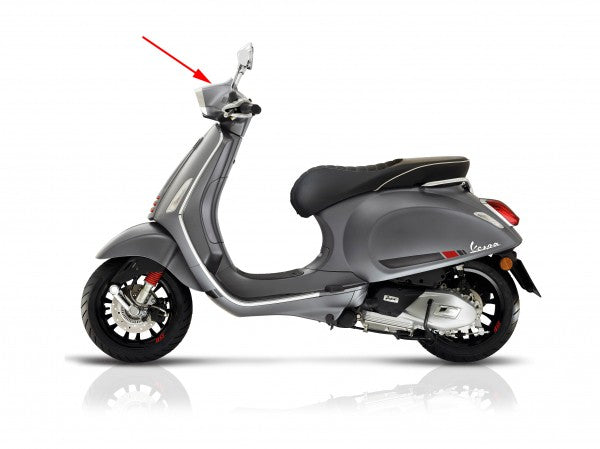 Stuurkap orgineel grijs titanio 707C Vespa sprint