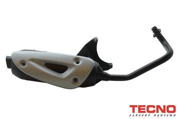 Uitlaat Tecno Zip 4 takt straight standaard model