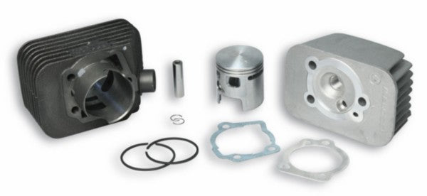 Cilinder met kop Malossi 46.5 mm p10 Piaggio Ciao Px 3118734
