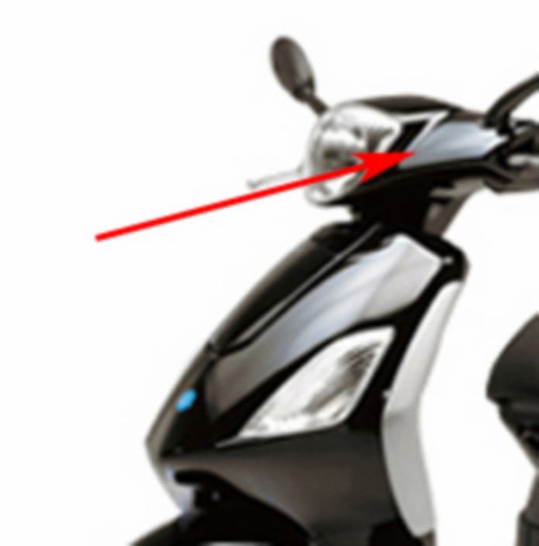Stuurkap orgineel zwart lucido 94 Piaggio fly