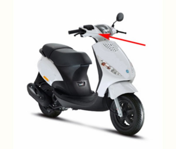 Stuurkap Piaggio Origineel Voorzijde 724 Zip
