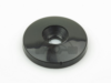 Windscherm Ring Chroom / Zwart 32mm