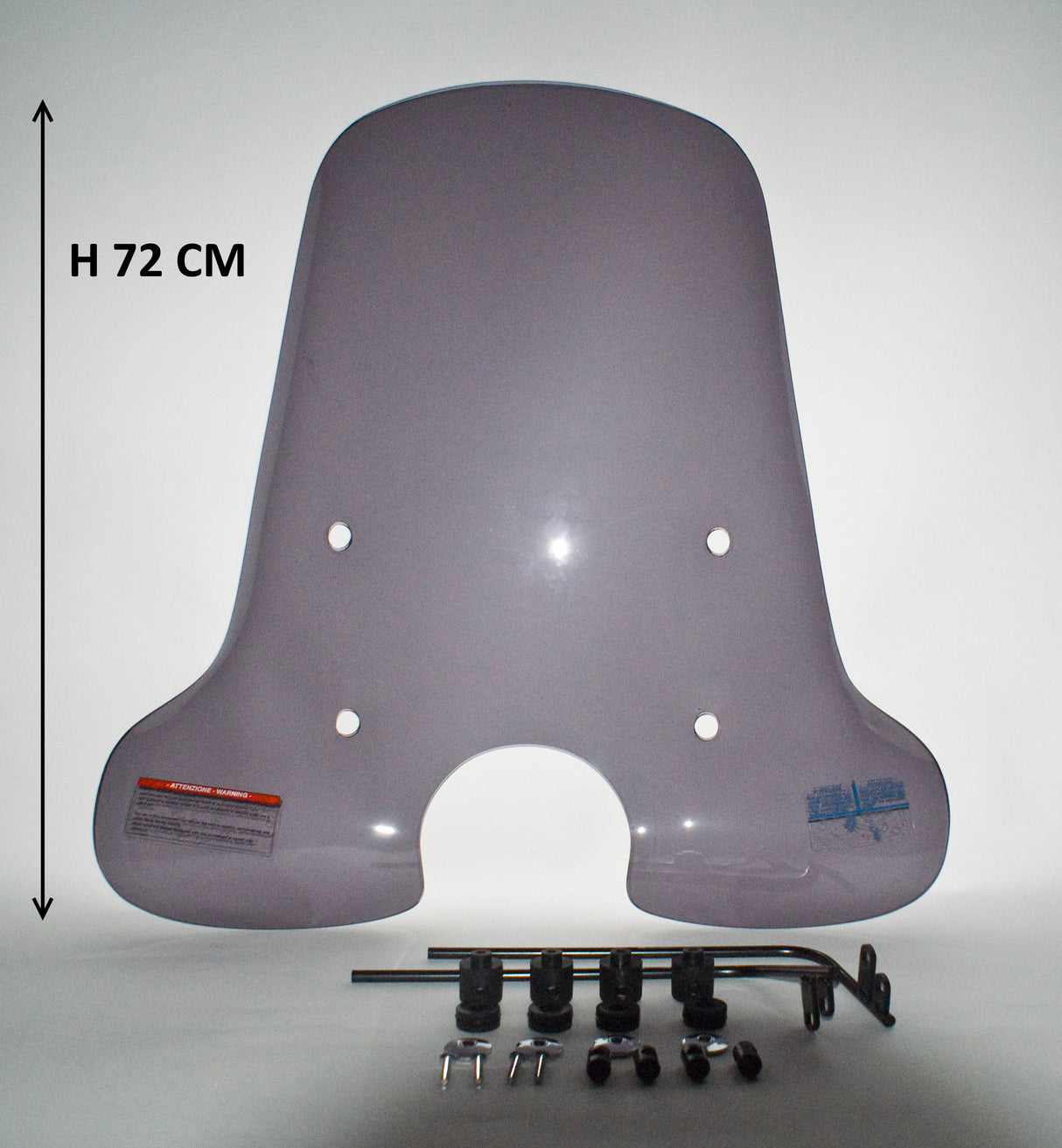 Windscherm hoog smoke Retro