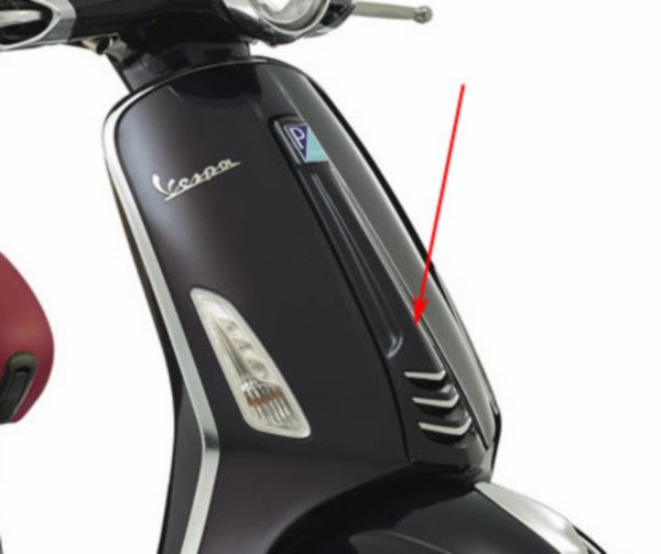 voorscherm Piaggio origineel midden vulcano 98 a past op primavera 1b000203000xn2
