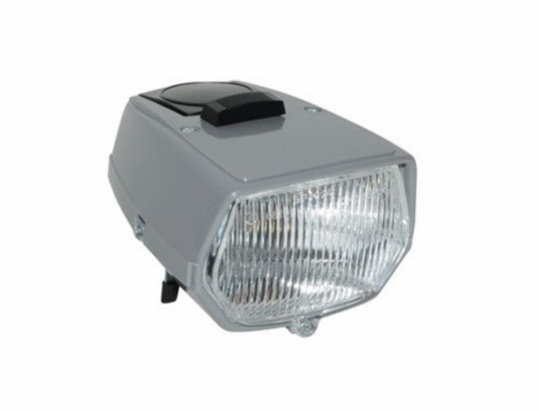 Koplamp DMP vierkant + schakelaar Puch Maxi.