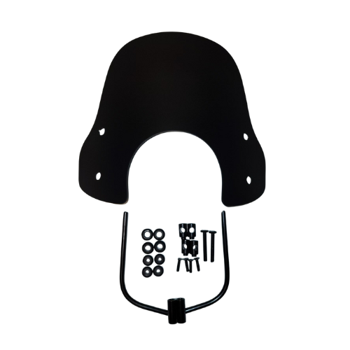 Windscherm laag mat zwart Look a Like Vespa / AGM / RIVA / Turbho / China