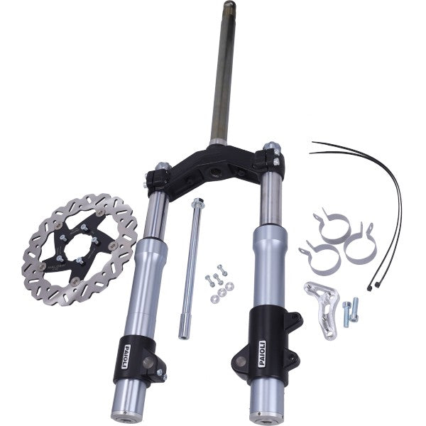 Voorvork Malossi compleet wave schijf F37R Piaggio Runner 125cc / Runner 180cc / Runner 200cc / Runner Vx50 4616135