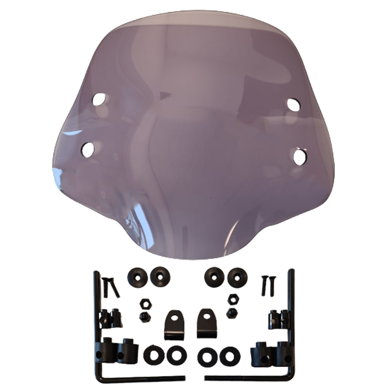 Windscherm medium smoke / helder (transparant) Piaggio One 1