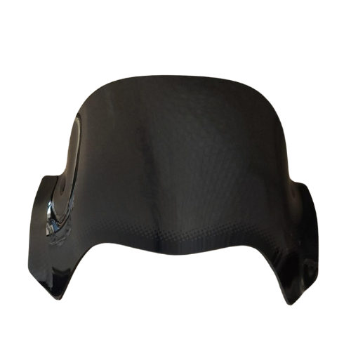 Windscherm laag smoke / glans zwart / mat zwart indo style Piaggio Zip 2000