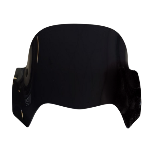 Windscherm laag smoke / glans zwart / mat zwart indo style Piaggio Zip 2000