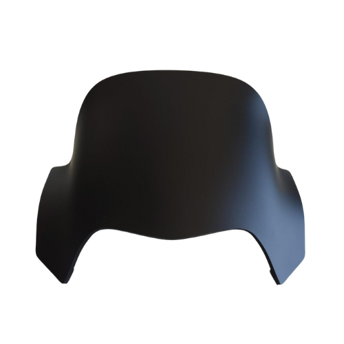 Windscherm laag smoke / glans zwart / mat zwart indo style Piaggio Zip 2000