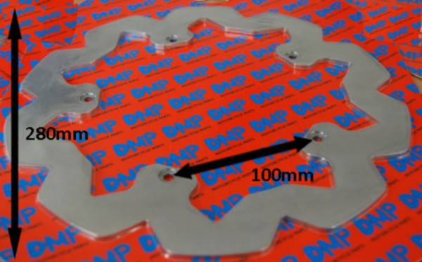 Remschijf DMP wave voor 280mm Aprilia Rrs / Tzr