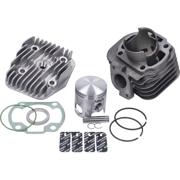 Cilinder met kop Malossi 47 mm Minarelli hor Ac 317083