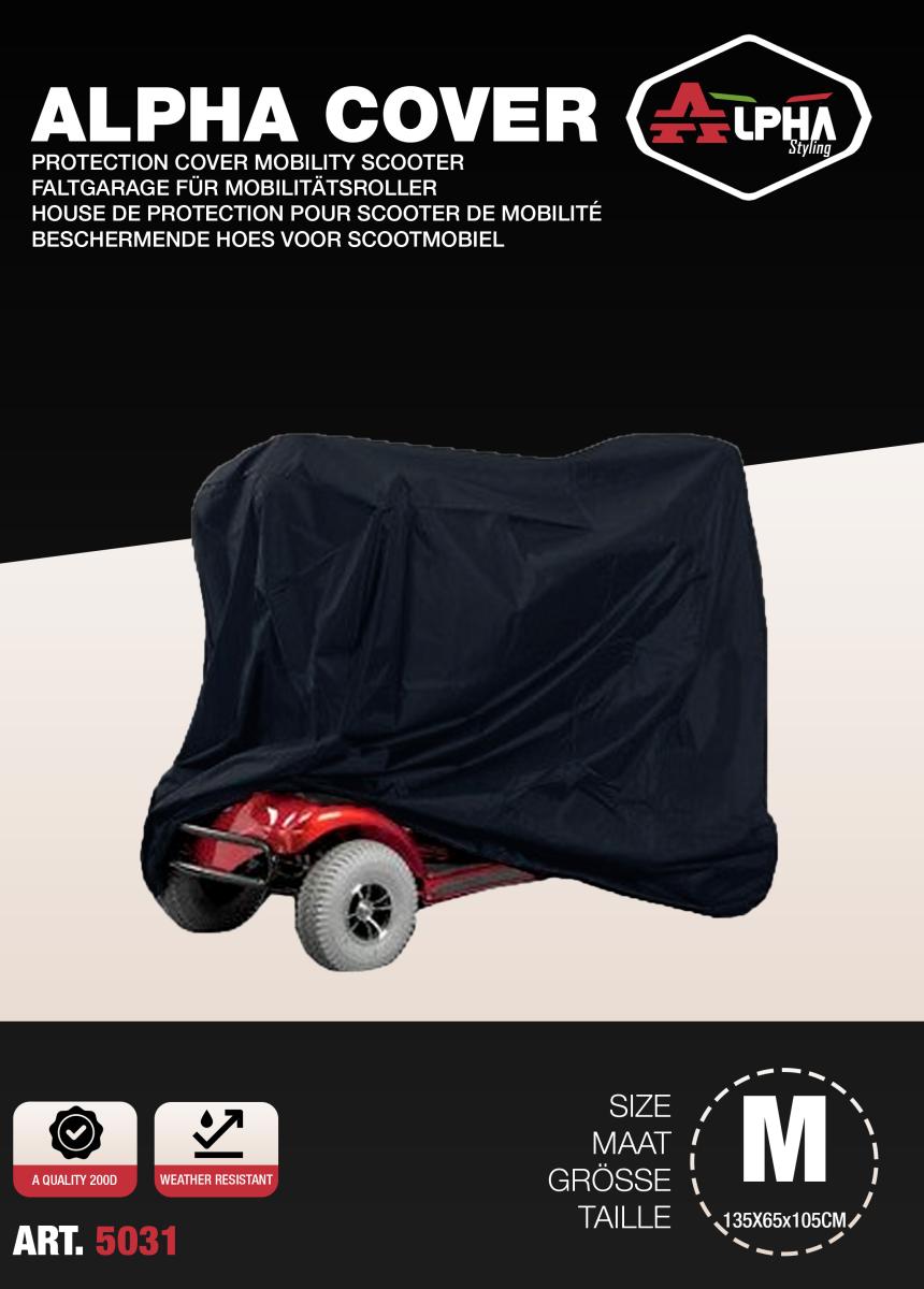 HOES ALPHA COVER SCOOTMOBIEL - A KWALITEIT (200D)