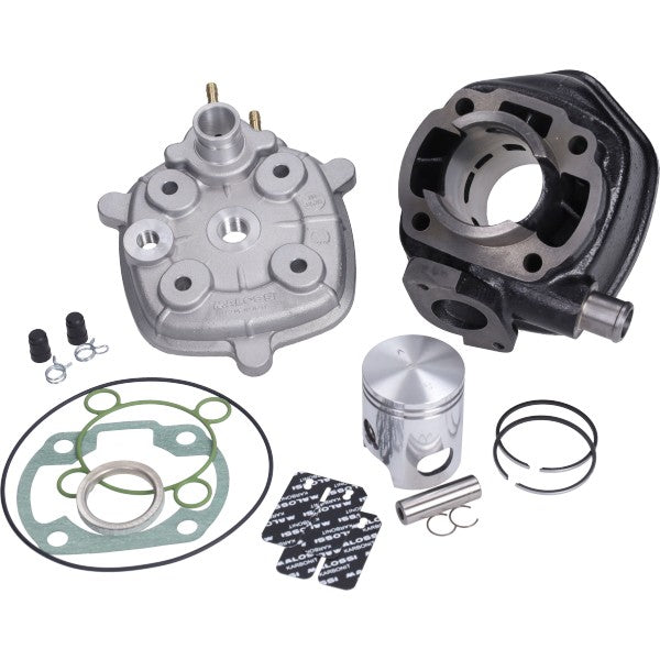 Cilinder met kop Malossi 40mm Minarelli hor Lc 318556