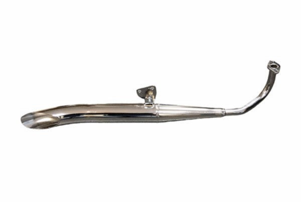 Uitlaat side pipe 50cc snel 22mm Tomos