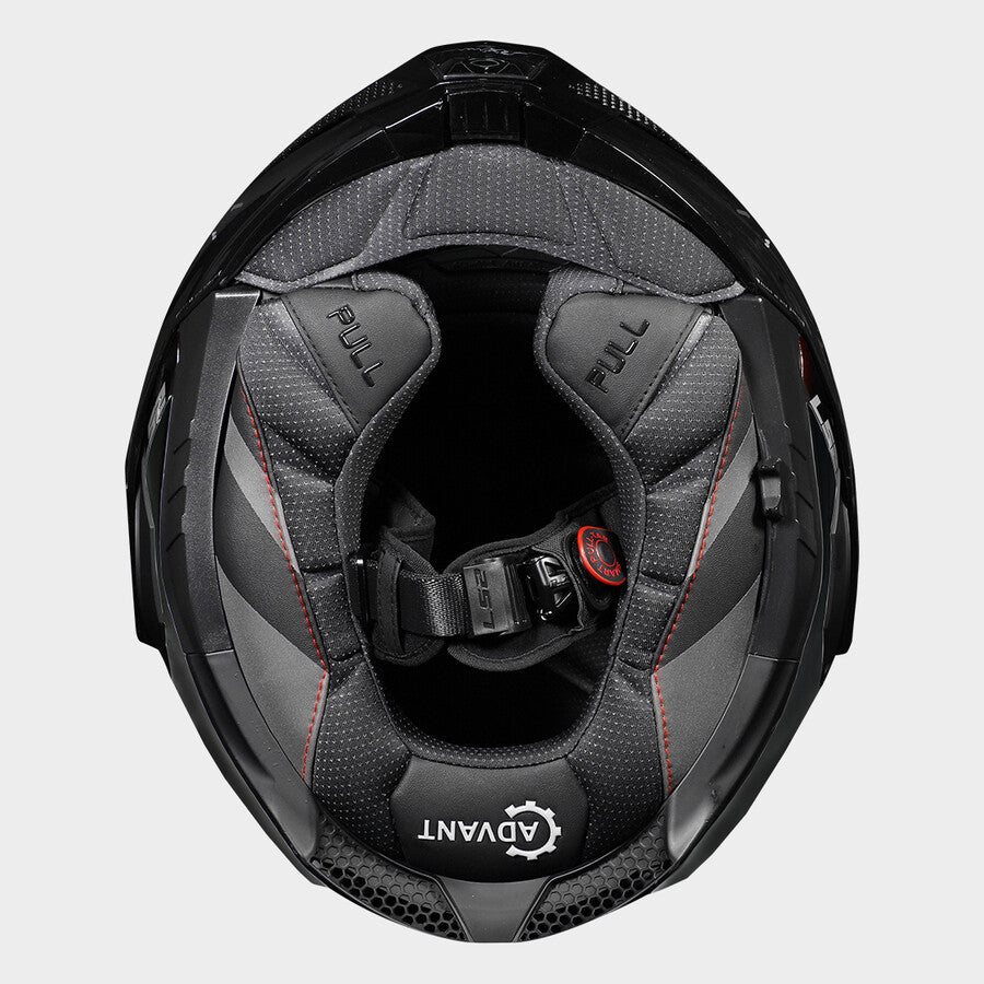 LS2 Helm Advant X Carbon Solid FF901 carbon