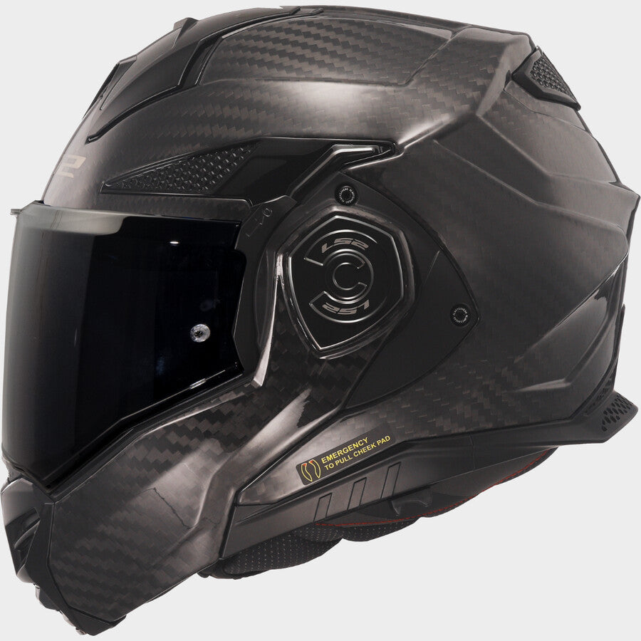LS2 Helm Advant X Carbon Solid FF901 carbon