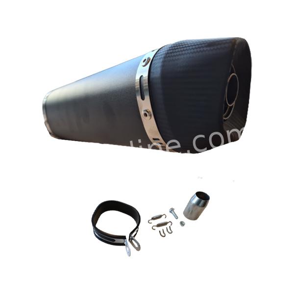 UITLAAT / DEMPER APLUS ENKELE PIJP