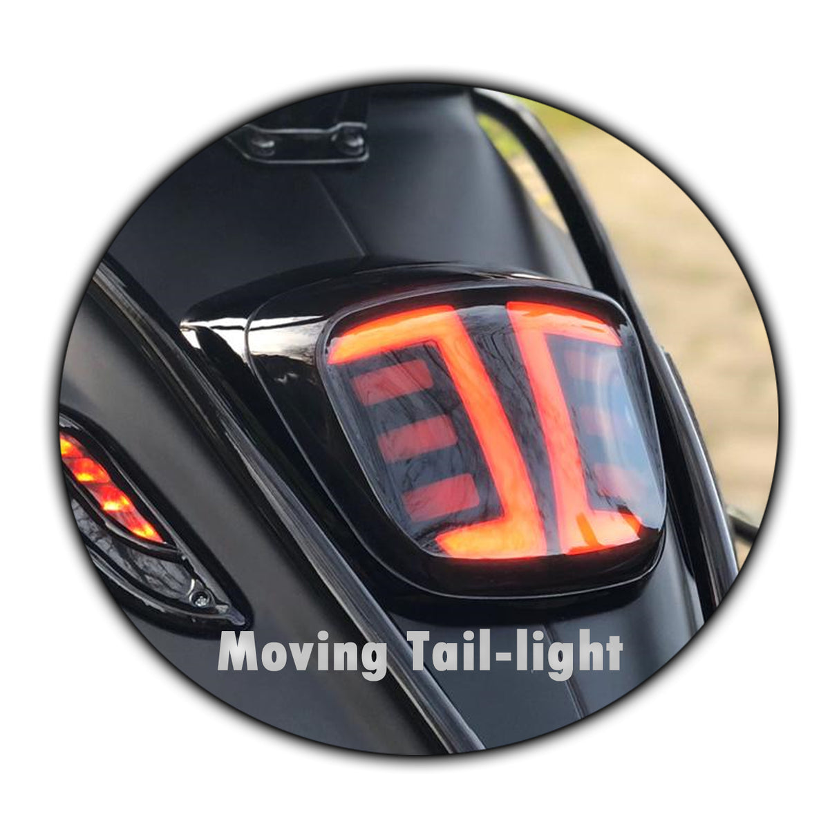 LED achterlicht tube MOVING (opstartfunctie) Vespa Sprint / Primavera E4 / E5