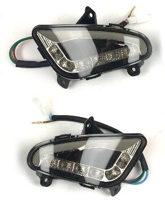 LED knipperlicht set matrix weglopend achter E4 – AGM VX / BTC Riva / Berini Napoli / Turbho RL-50