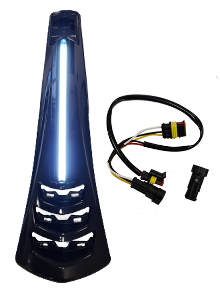 LED claxonneus verlichting (ledbar) Vespa Sprint / Primavera / Elettrica (e keur)