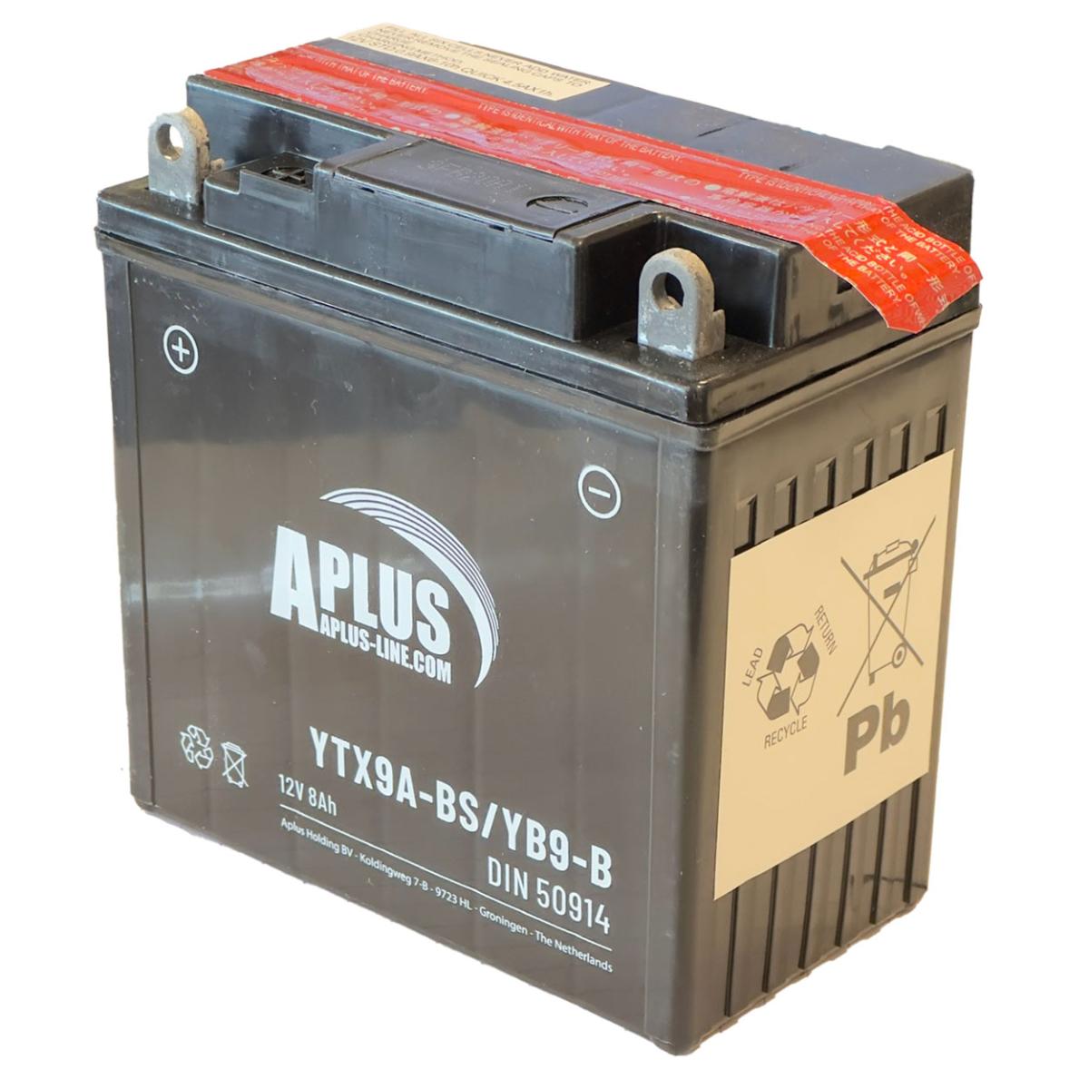 ACCU APLUS YTX9A-BS/YB9-B